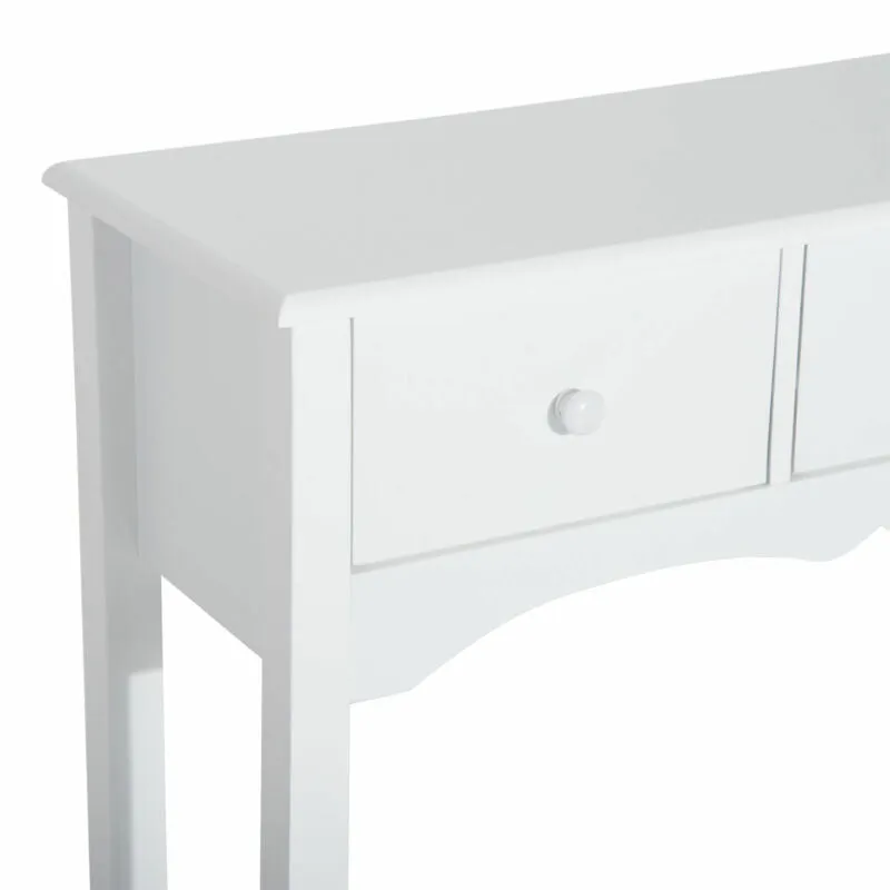 3 Drawer Dressing Console Table