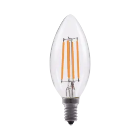 4.5W Candelabra Filament LED Bulb