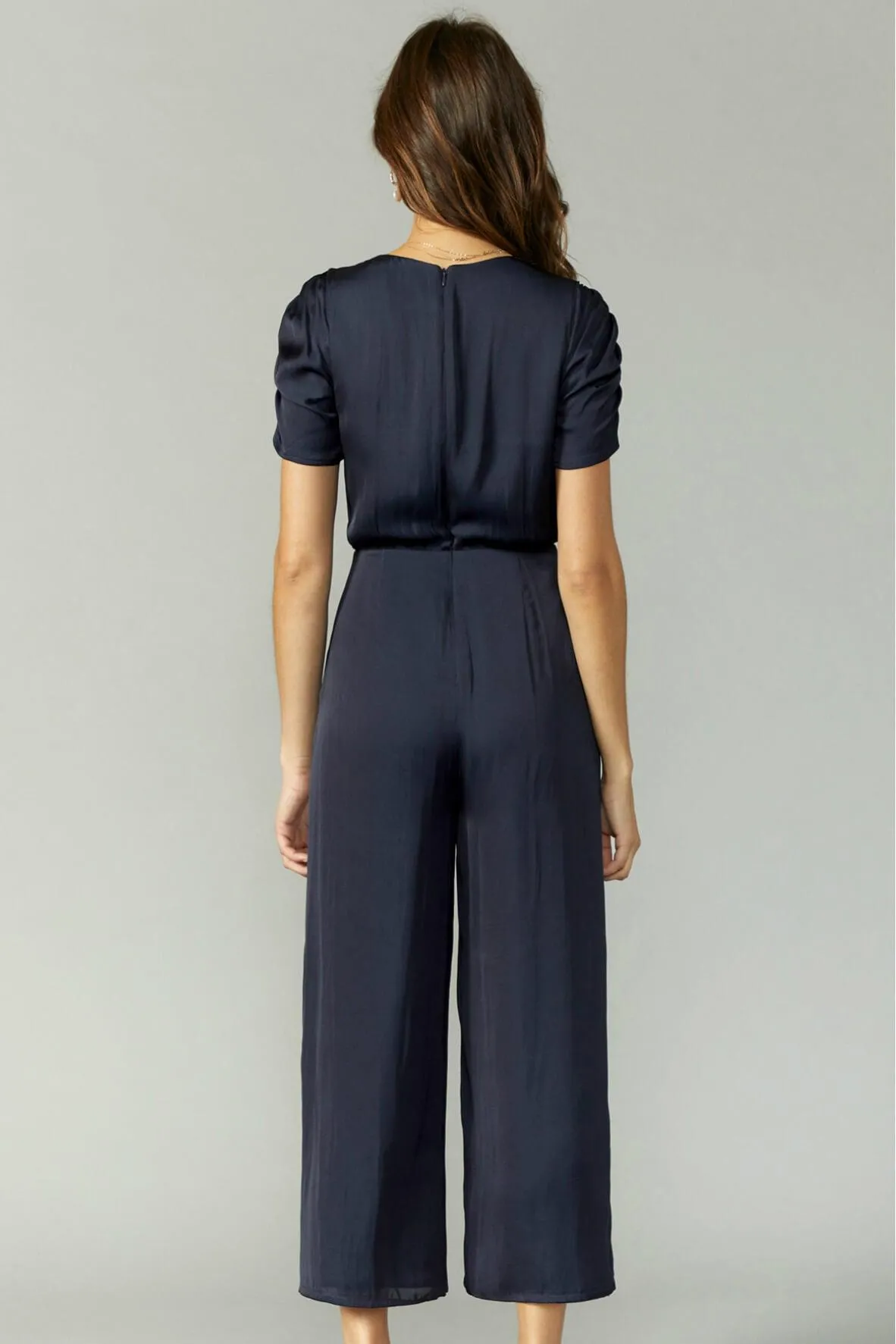 Abigail Gathered Sleeve Jumpsuit