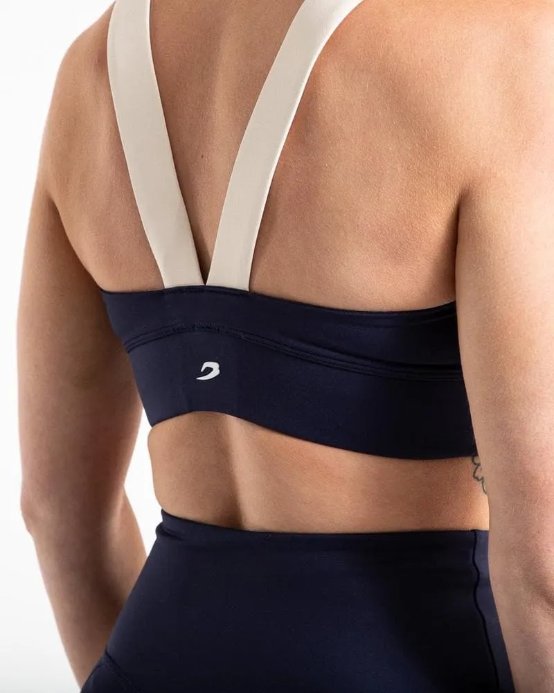 ALICIA SPORTS BRA - NAVY