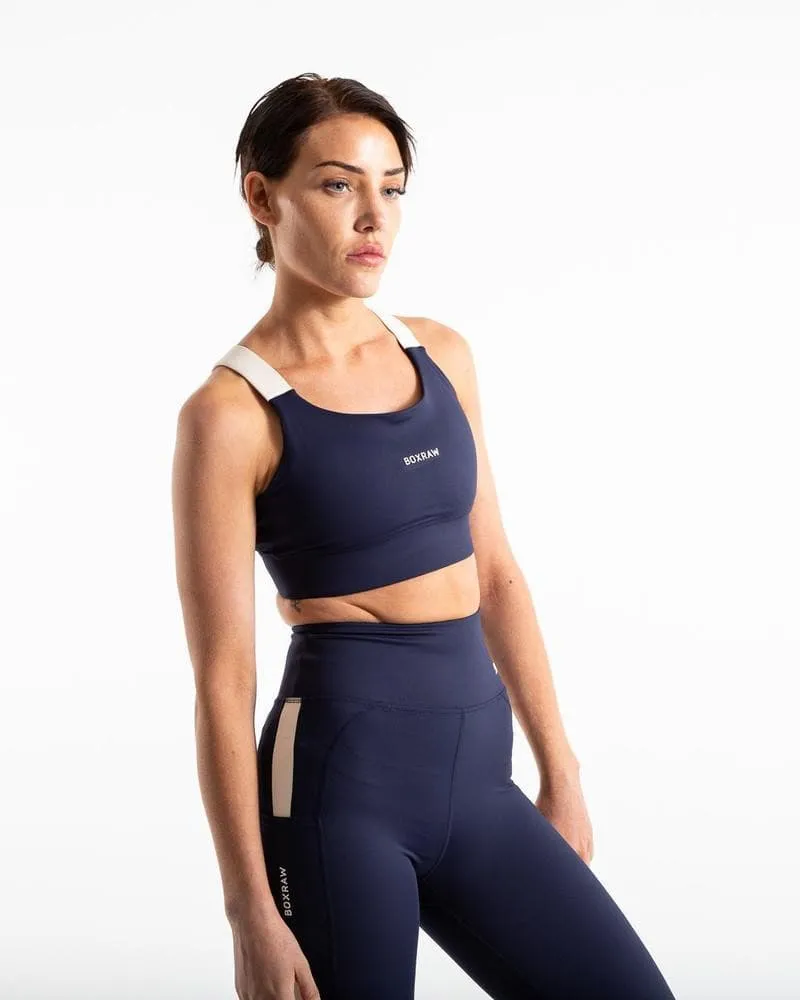 ALICIA SPORTS BRA - NAVY