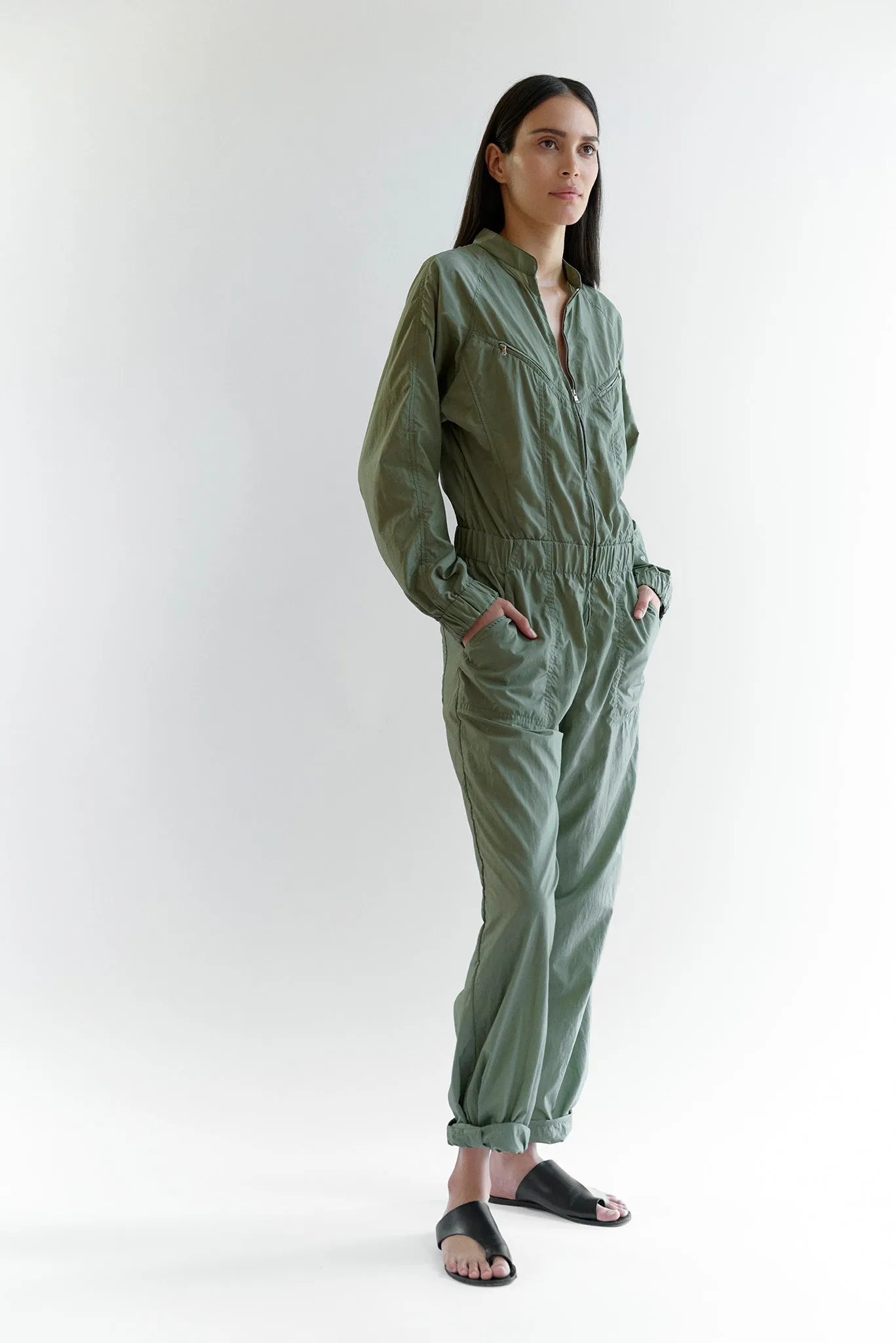 Amelia Japanese Eco Nylon Flight Suit