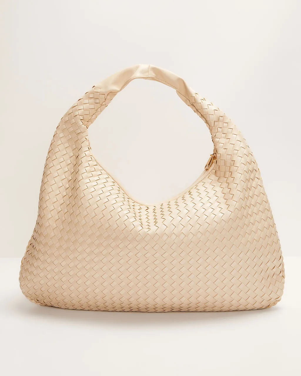 Belinda Woven Slouchy Tote