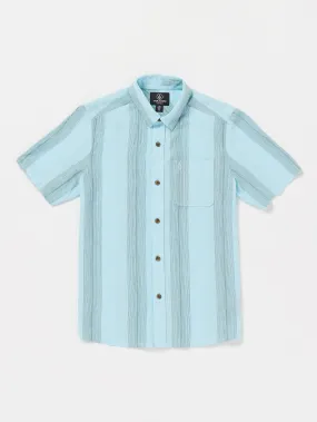 Big Boys Flaxstone Short Sleeve Shirt - Crystal Blue