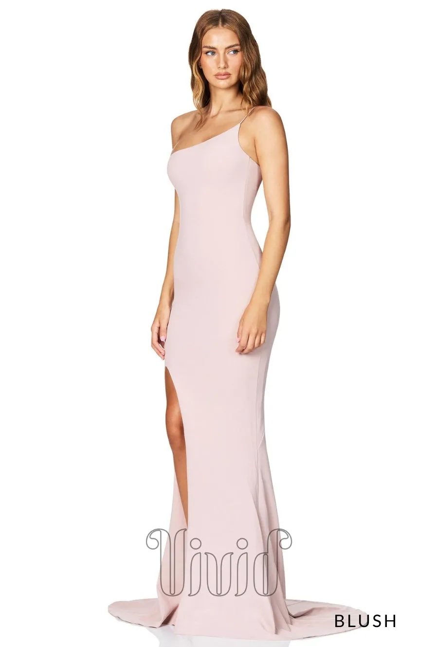 Jasmine One Shoulder Gown