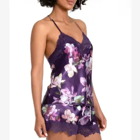 Jonquil Giovanna Cami Short Set GIV140 in Deep Purple