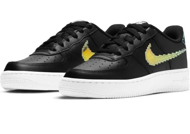 Nike Air Force 1 Low LV8 'Digital Swoosh Black' (GS) (Size UK5.5/US6Y)