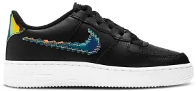 Nike Air Force 1 Low LV8 'Digital Swoosh Black' (GS) (Size UK5.5/US6Y)