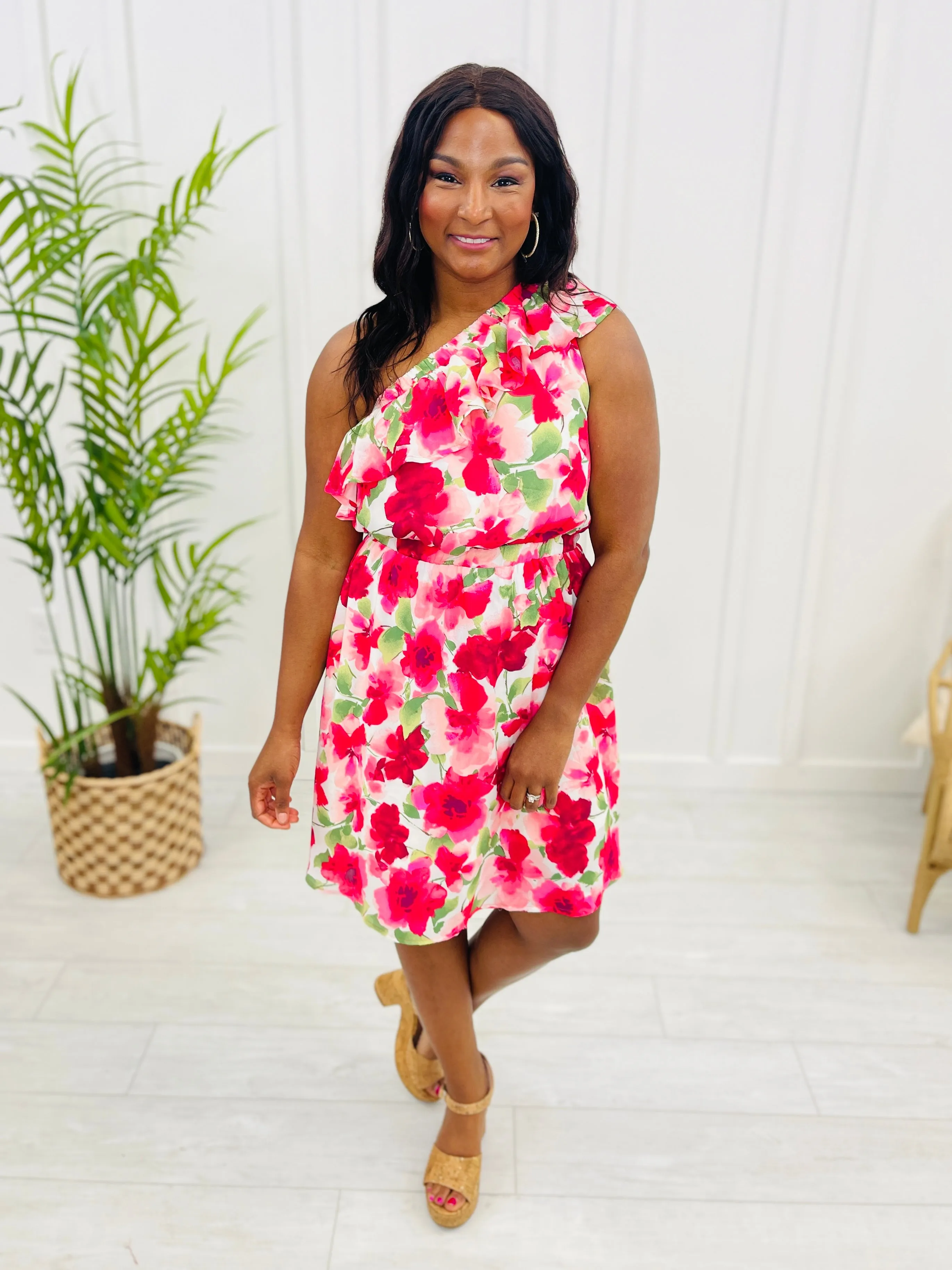 REG/CURVY Love Is In Full Bloom Dress