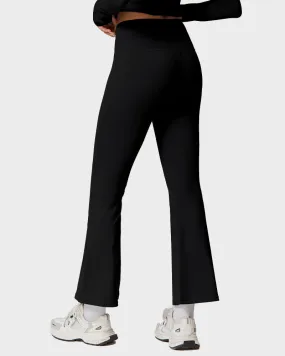 V-Cross Waist Active Flare Pants